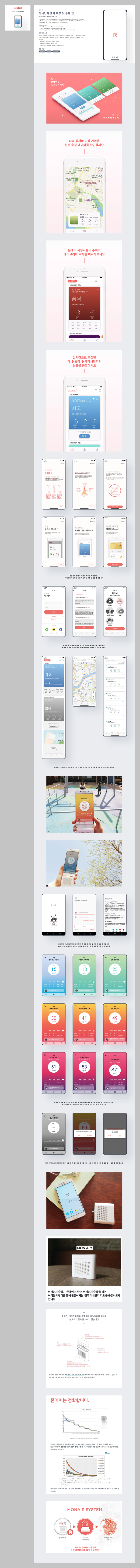 몬에어 미세먼지 모니터링